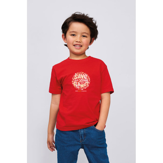 T-shirt publicitaire manches courtes IMPERIAL coton 190g Enfant