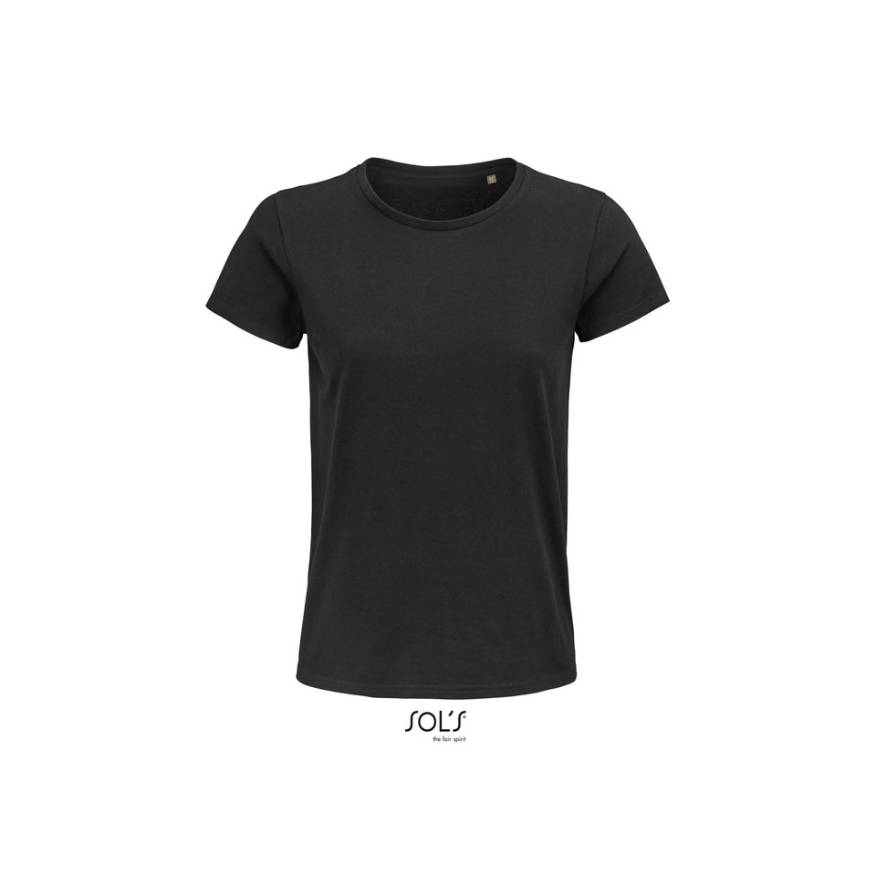 T-shirt publicitaire BIO manches courtes PIONEER 175g coton biologique Femme