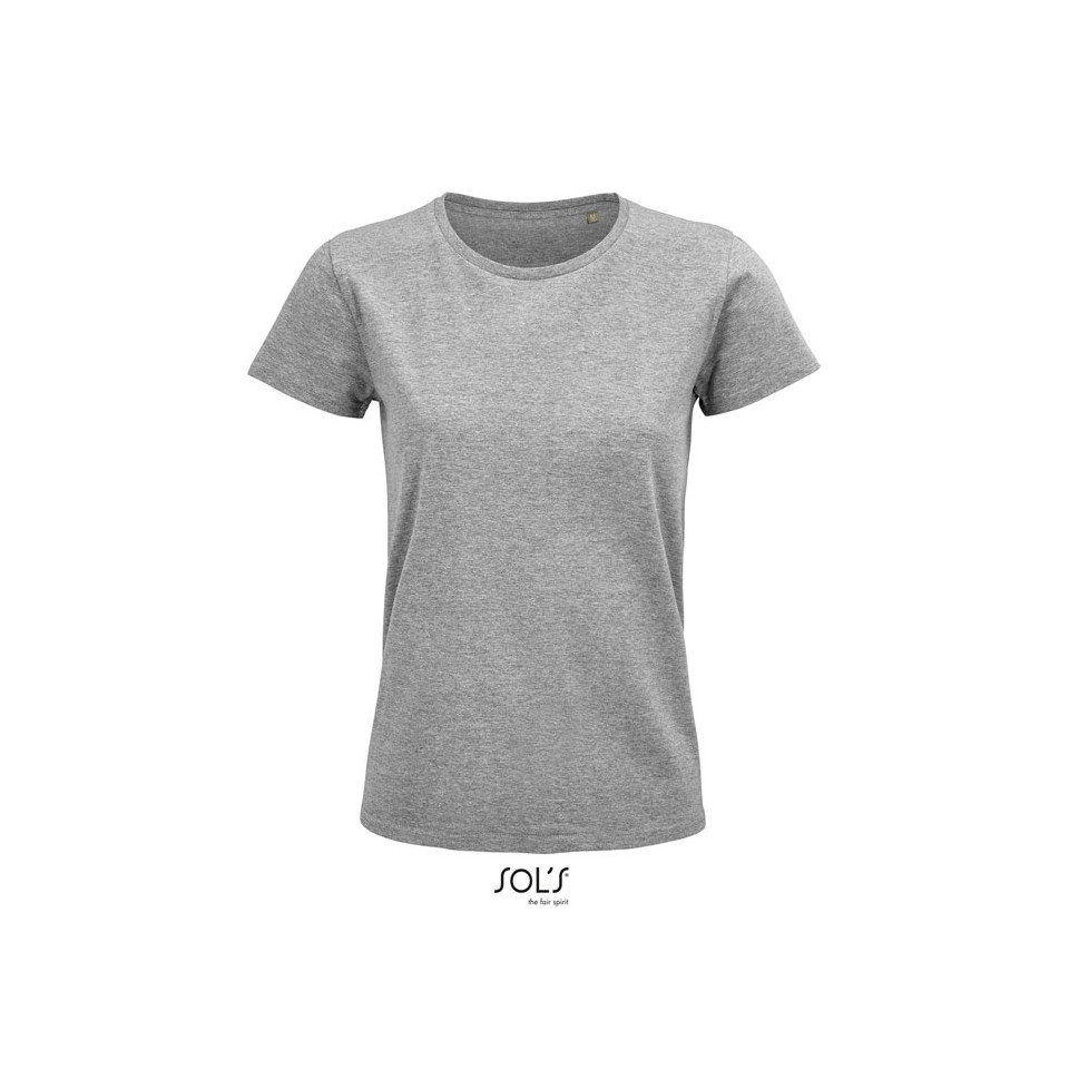 T-shirt publicitaire BIO manches courtes PIONEER 175g coton biologique Femme