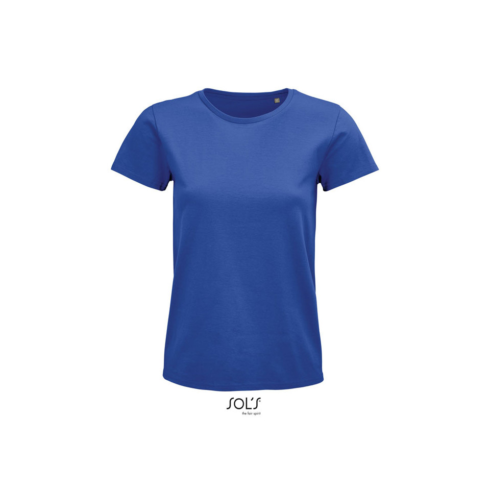 T-shirt publicitaire BIO manches courtes PIONEER 175g coton biologique Femme