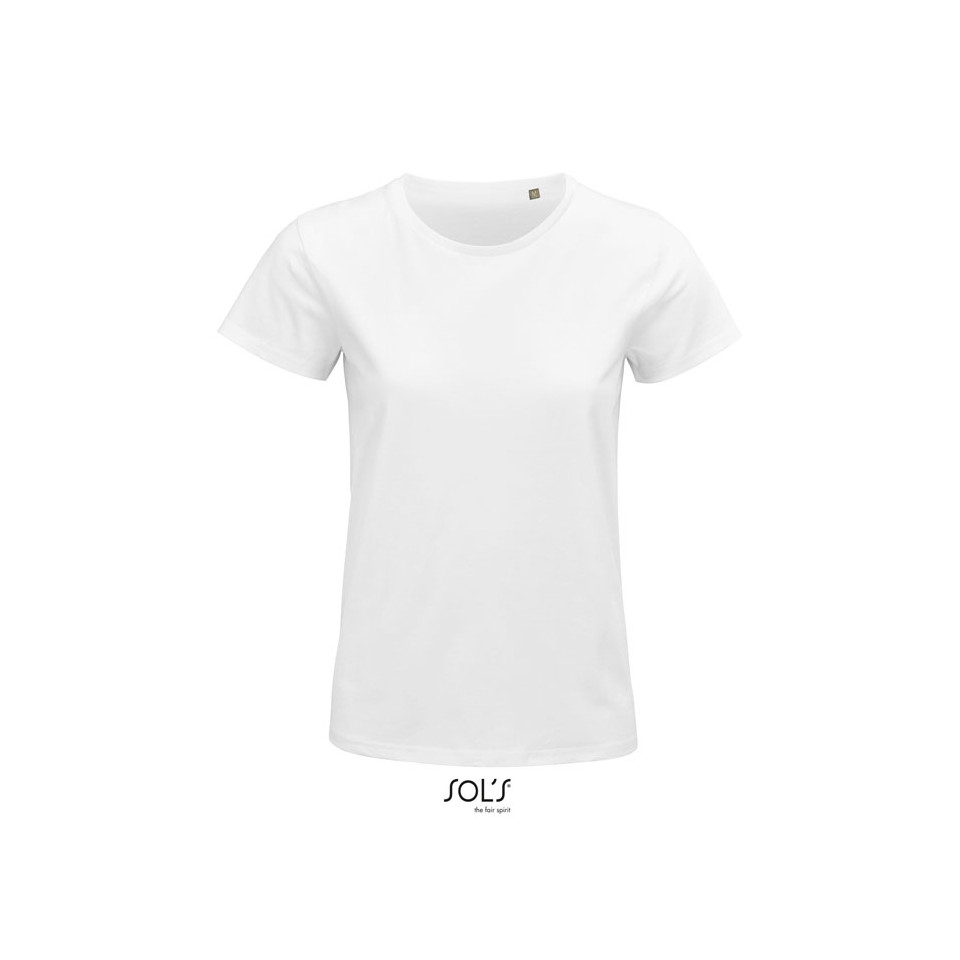 T-shirt publicitaire BIO manches courtes PIONEER 175g coton biologique Femme