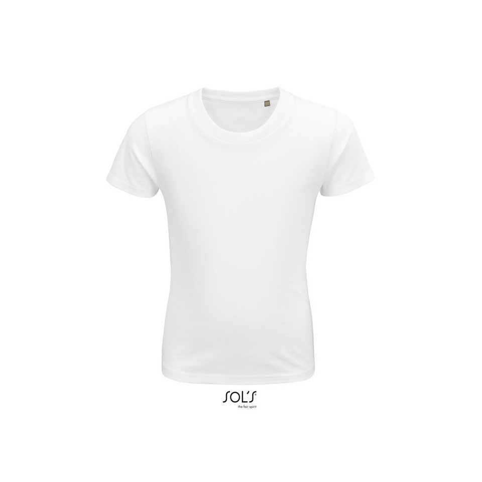 T-shirt publicitaire BIO manches courtes PIONEER 175g coton biologique Enfant