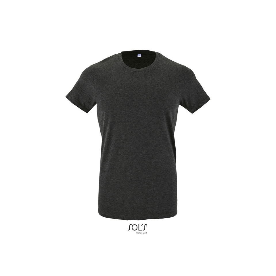 T-shirt publicitaire manches courtes REGENT FIT coton 150g coupe ajustée Homme