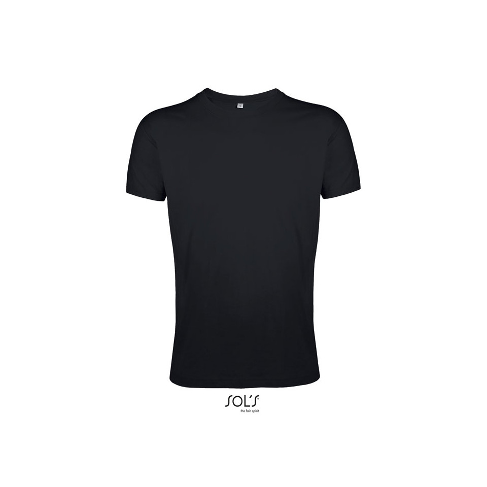 T-shirt publicitaire manches courtes REGENT FIT coton 150g coupe ajustée Homme