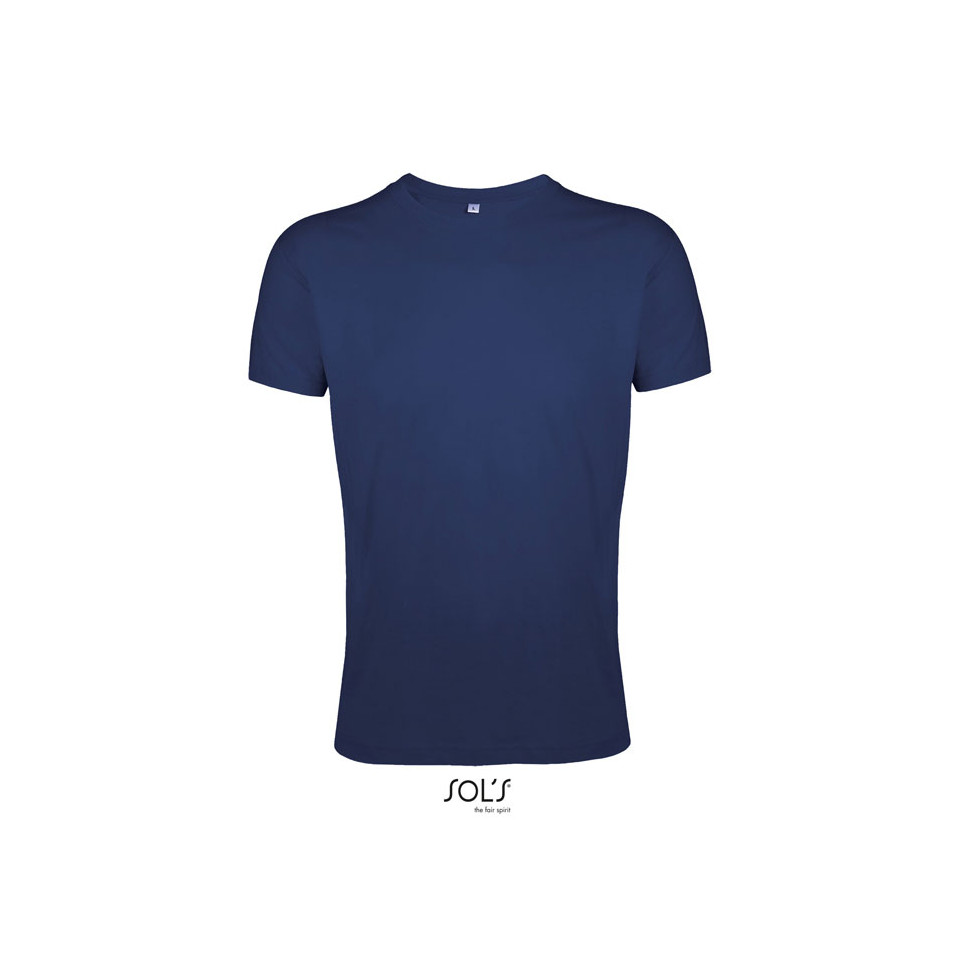 T-shirt publicitaire manches courtes REGENT FIT coton 150g coupe ajustée Homme