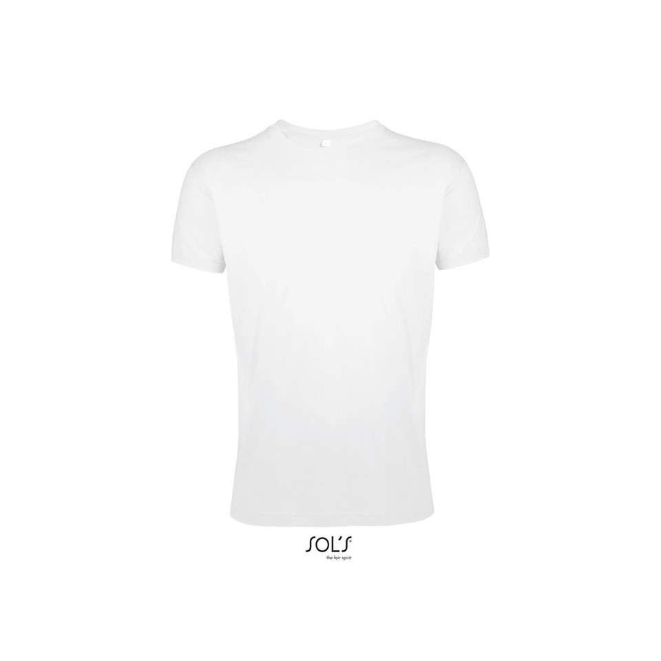 T-shirt publicitaire manches courtes REGENT FIT coton 150g coupe ajustée Homme