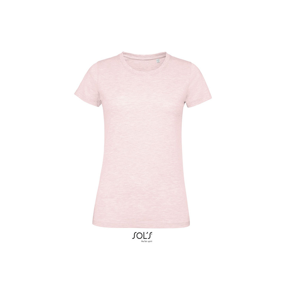 T-shirt publicitaire manches courtes REGENT FIT coton 150g coupe ajustée Femme