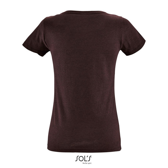 T-shirt publicitaire manches courtes REGENT FIT coton 150g coupe ajustée Femme