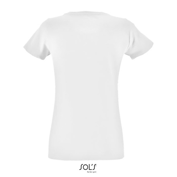 T-shirt publicitaire manches courtes REGENT FIT coton 150g coupe ajustée Femme