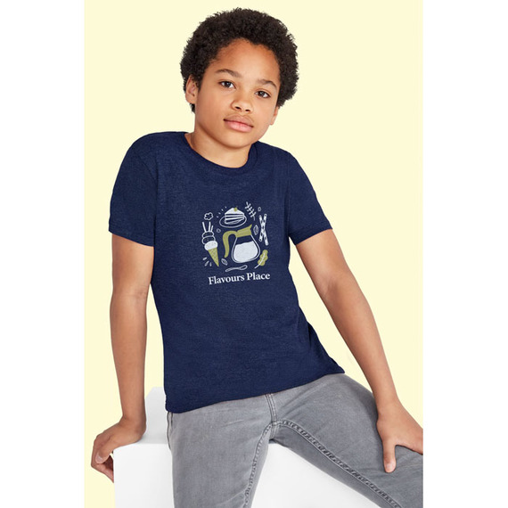 T-shirt publicitaire manches courtes REGENT FIT coton 150g coupe ajustée Enfant