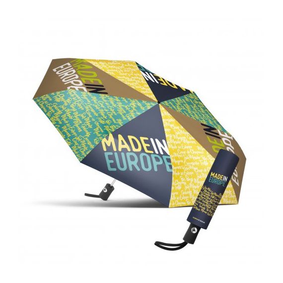 Parapluie pliable sur mesure fabriqué en Europe personnalisable 100 %