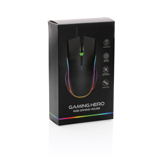 Souris publicitaire gaming RGB