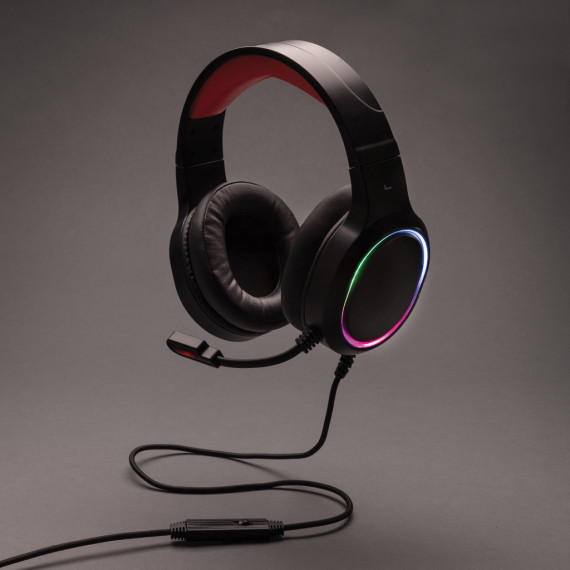 Casque publicitaire gaming RGB