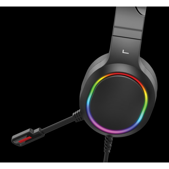 Casque publicitaire gaming RGB