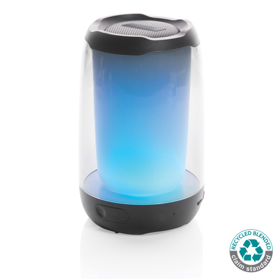 Enceinte publicitaire Lightboom 5W en plastique recyclé RCS