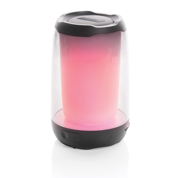 Enceinte publicitaire Lightboom 5W en plastique recyclé RCS