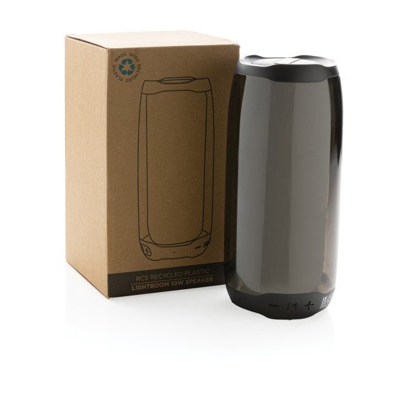 Enceinte publicitaire Lightboom 10W en plastique recyclé RCS