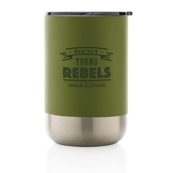 Mug publicitaire en acier inoxydable recyclé RCS