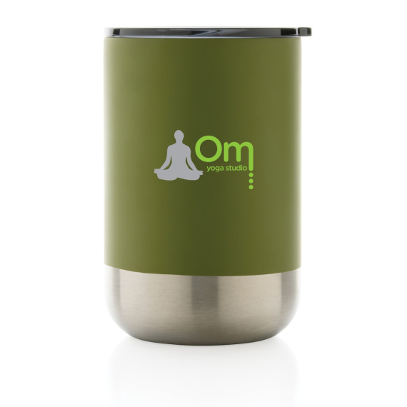 Mug publicitaire en acier inoxydable recyclé RCS