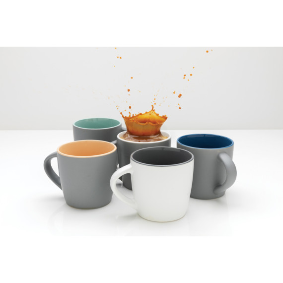 Mug publicitaire en céramique avec intérieur coloré