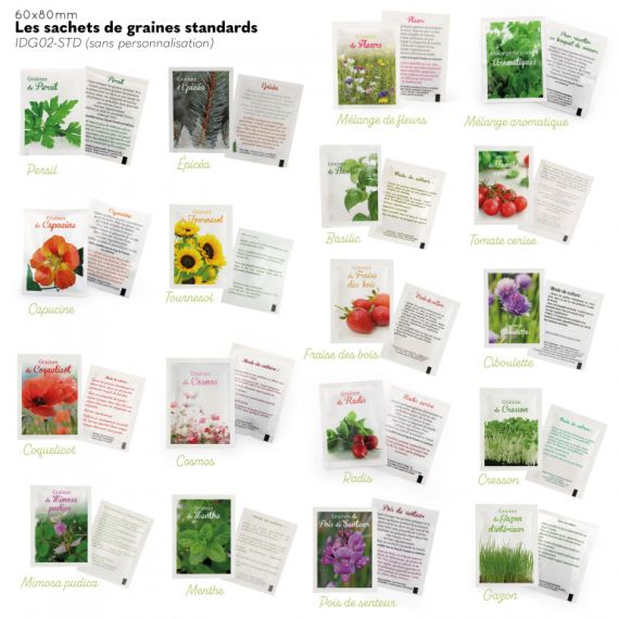 Kit publicitaire de plantation Pot Carton - 6 cm