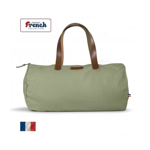 Sac polochon 100 % coton biologique 360 gr personnalisable fabriqué en France