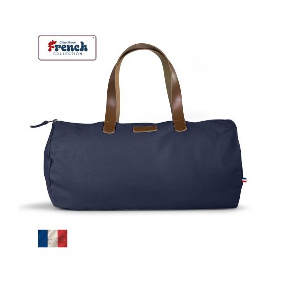 Sac polochon 100 % coton biologique 360 gr personnalisable fabriqué en France