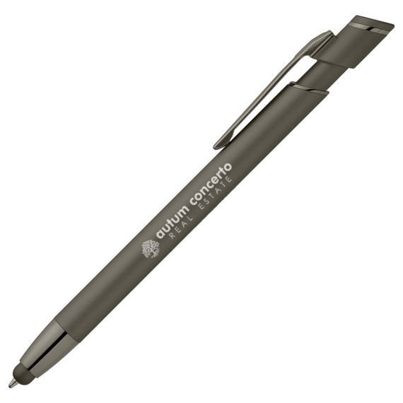 Stylo publicitaire Goldstar® Pacific Softy Métallique avec Stylet 