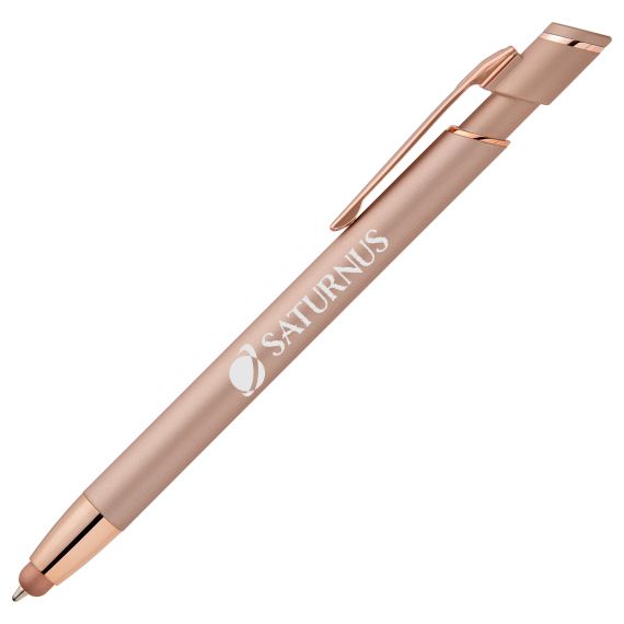 Stylo publicitaire Goldstar® Pacific Softy Métallique avec Stylet 