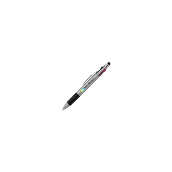 Stylo bille stylet 4 couleurs publicitaire express Goldstar Quattro Softy