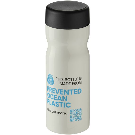 Bouteille H2O Eco Base 650 ml avec couvercle vissé publicitaire