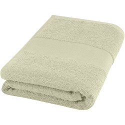 Serviette publicitaire de bain Charlotte de 50 x 100 cm en coton de 450 g/m²