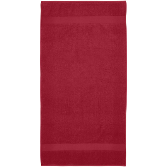 Serviette publicitaire de bain Amelia de 70 x 140 cm en coton de 450 g/m²