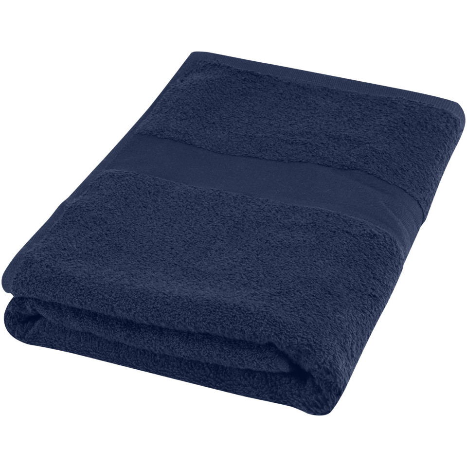 Serviette publicitaire de bain Amelia de 70 x 140 cm en coton de 450 g/m²