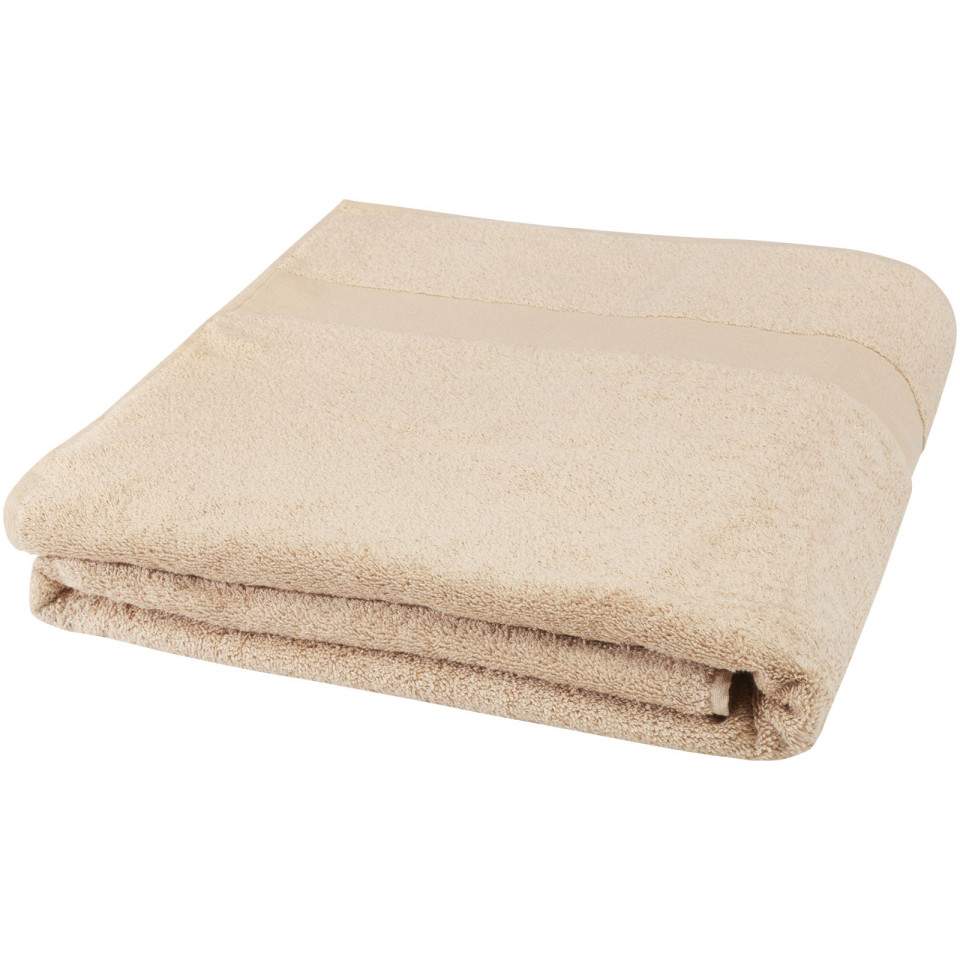 Serviette publicitaire de bain en coton 450 g/m² 100x180 cm Evelyn