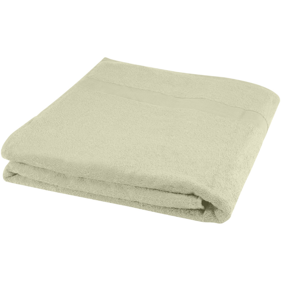 Serviette publicitaire de bain en coton 450 g/m² 100x180 cm Evelyn