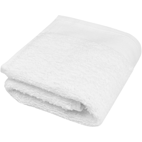 Serviette publicitaire de bain en coton 550 g/m² 30x50 cm Chloe