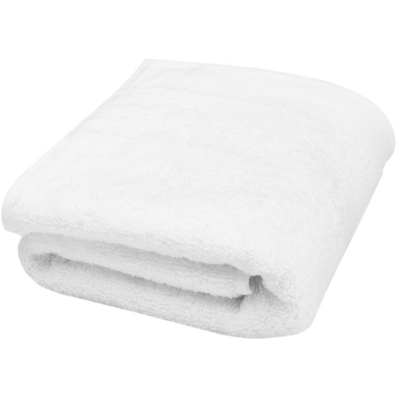 Serviette publicitaire de bain en coton 550 g/m² 50x100 cm Nora