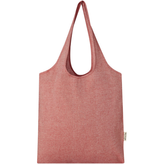 Sac publicitaire shopping Pheebs tendance en coton recyclé de 150 g/m²