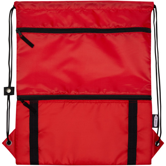 Sac publicitaire isotherme 9 L recyclé avec cordon de serrage Adventure