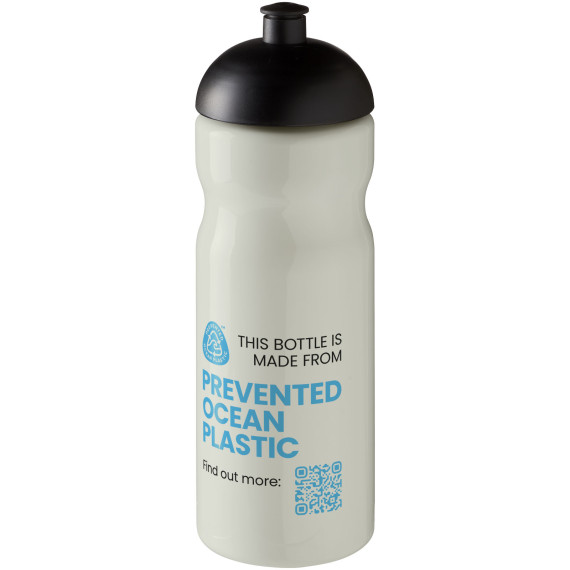 Bouteille publicitaire de sport H2O Active® Eco Base 650ml avec couvercle dôme