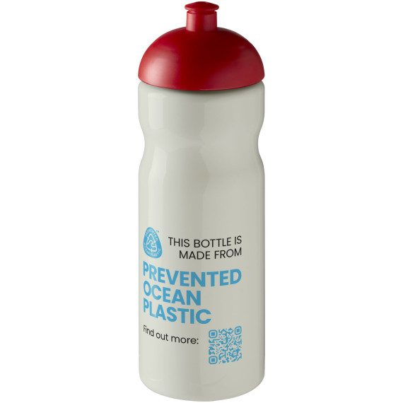 Bouteille publicitaire de sport H2O Active® Eco Base 650ml avec couvercle dôme