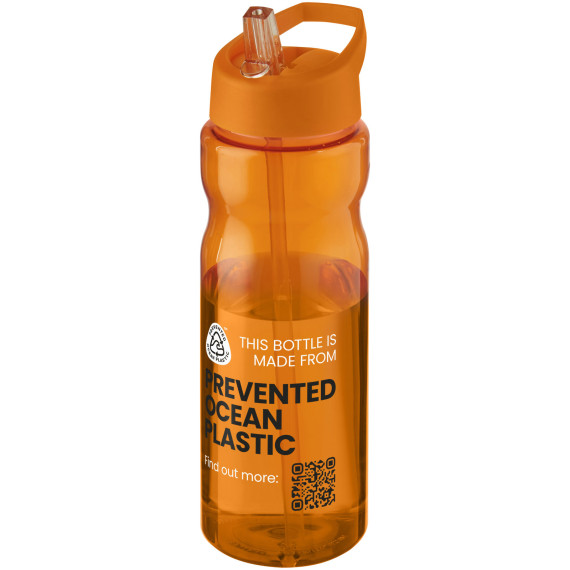 Bouteille publicitaire de sport H2O Active® Eco Base 650ml couvercle bec verseur