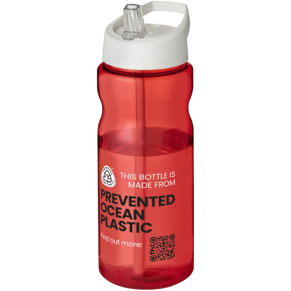 Bouteille publicitaire de sport H2O Active® Eco Base 650ml couvercle bec verseur