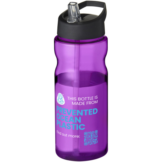 Bouteille publicitaire de sport H2O Active® Eco Base 650ml couvercle bec verseur