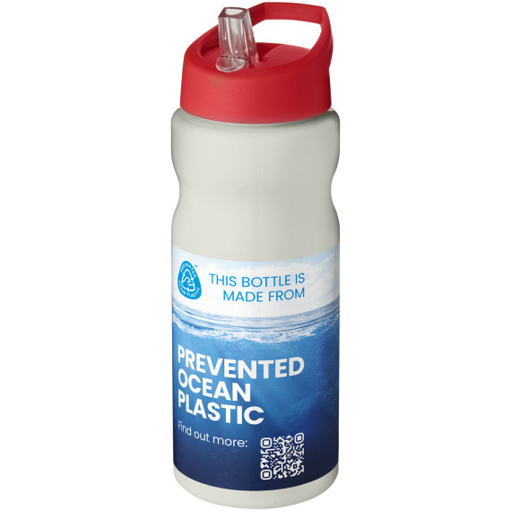 Bouteille publicitaire de sport H2O Active® Eco Base 650ml couvercle bec verseur