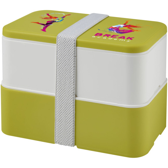 Lunch box publicitaire MIYO à deux blocs