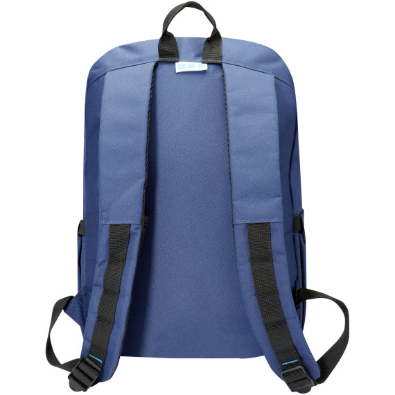 Sac publicitaire à dos pour ordinateur portable 15" en RPET certifié GRS 16 L Repreve® Ocean Commuter