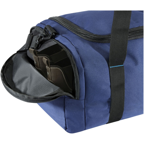 Sac publicitaire de voyage 35 L en RPET certifié GRS Repreve® Ocean