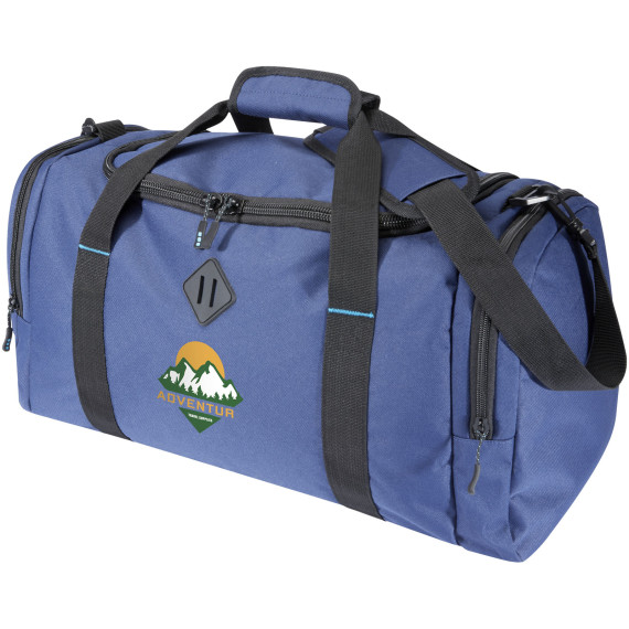 Sac publicitaire de voyage 35 L en RPET certifié GRS Repreve® Ocean